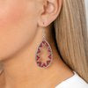 Paparazzi Earrings - Wildly Wonderous - Red