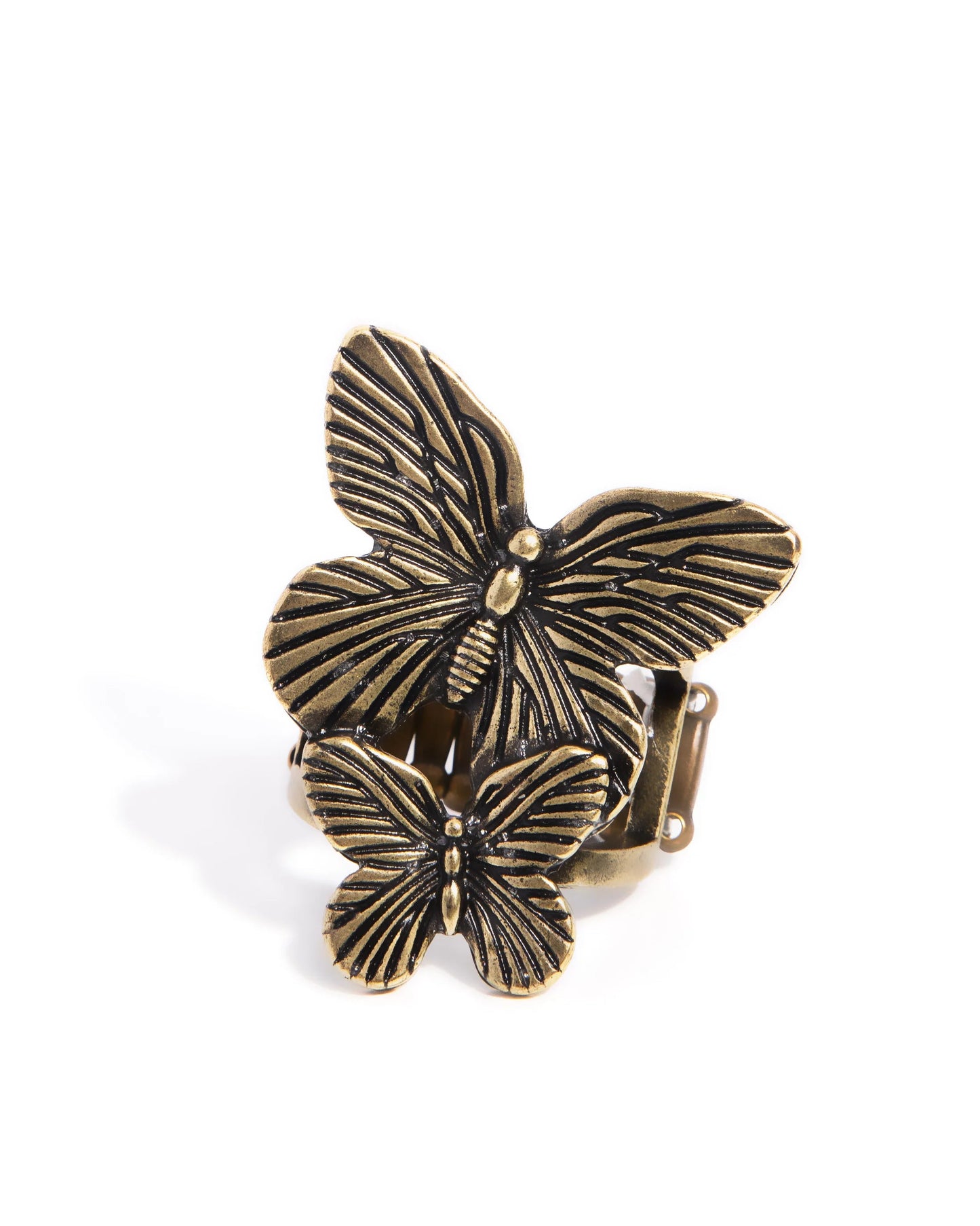 Paparazzi Rings - Drifting Duo - Brass