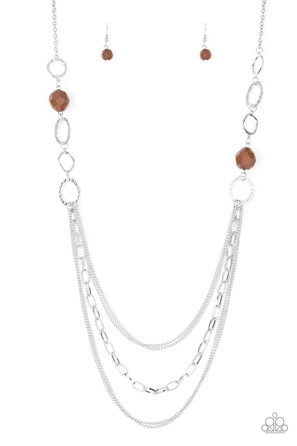 Paparazzi Necklaces - Margarita Masquerades - Brown