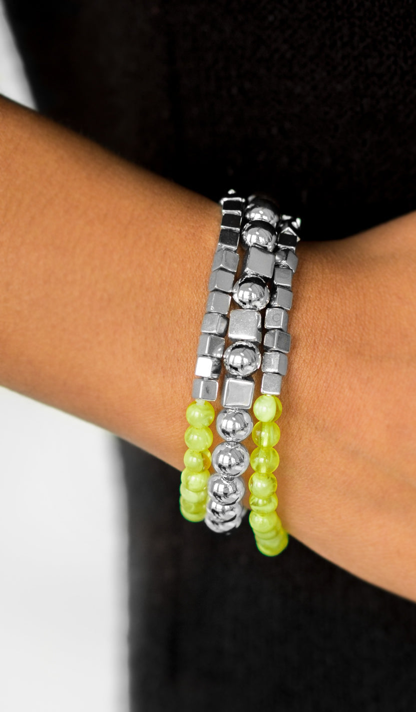 Paparazzi Bracelets - Take Shape - Green