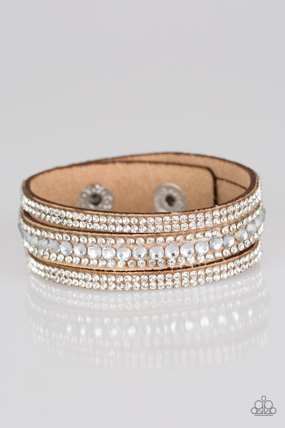 Paparazzi Urban Collection bracelet - Harlem Hustle - Brown