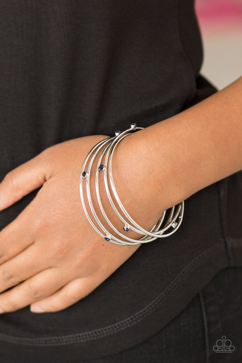 Paparazzi Bracelets - Delicate Decadence - Blue