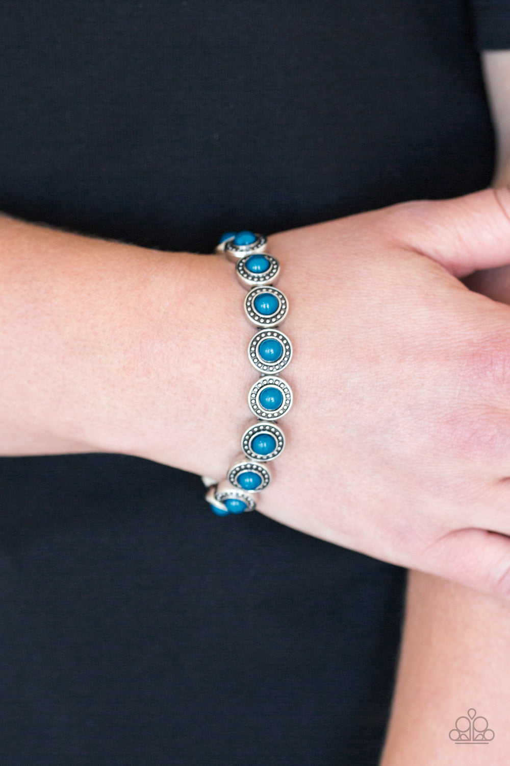 Paparazzi Bracelets - Globetrotter Goals - Blue