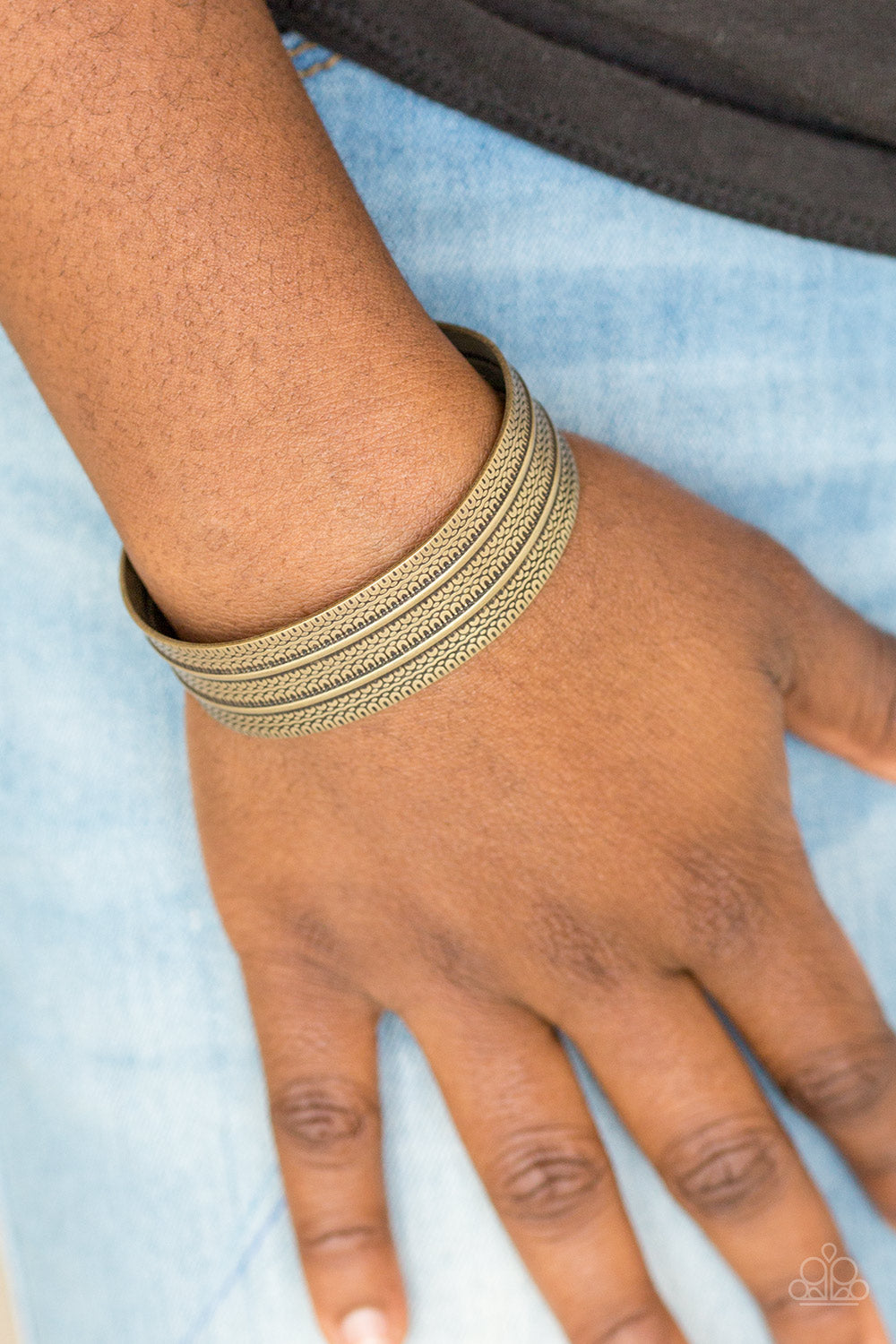 Paparazzi Bracelets - Absolute Amazon - Brass
