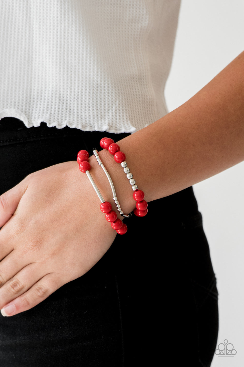 Paparazzi Bracelets - New Adventures - Red