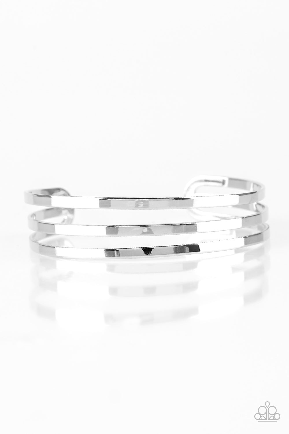 Paparazzi Bracelets - Street Sleek - Silver