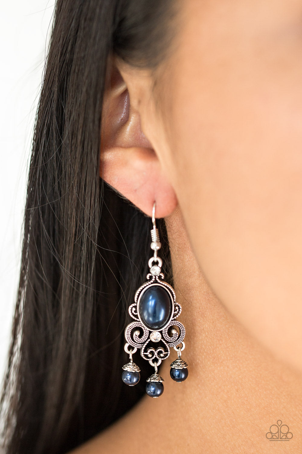 Paparazzi Earrings - I Better Get GLOWING - Blue