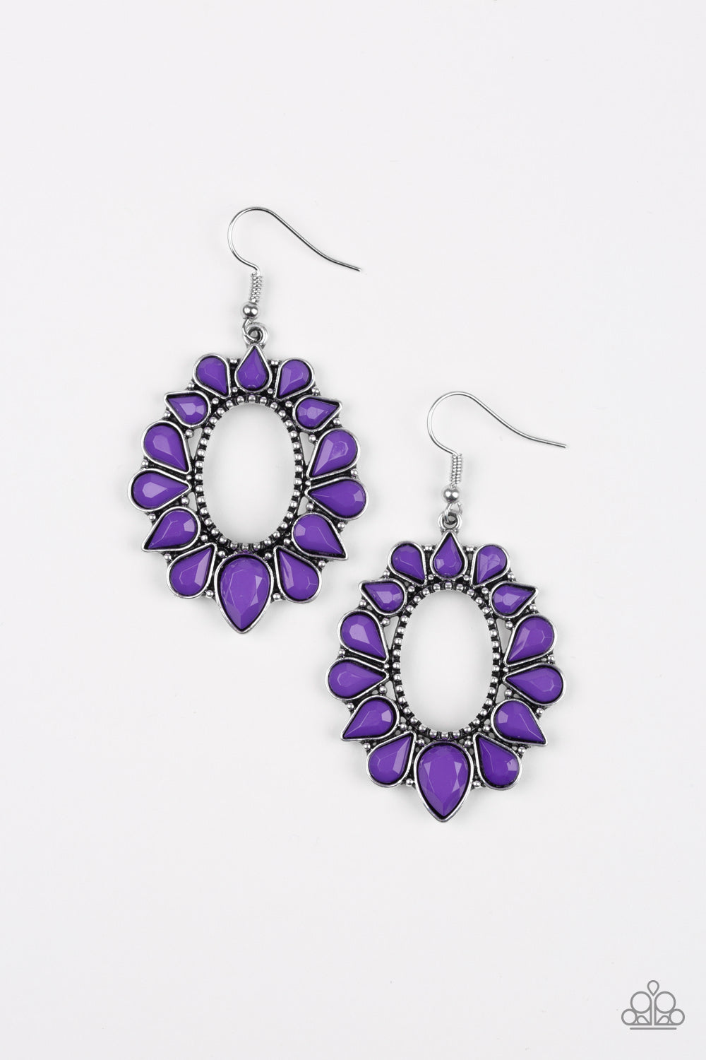 Paparazzi earring - Fashionista Flavor - Purple