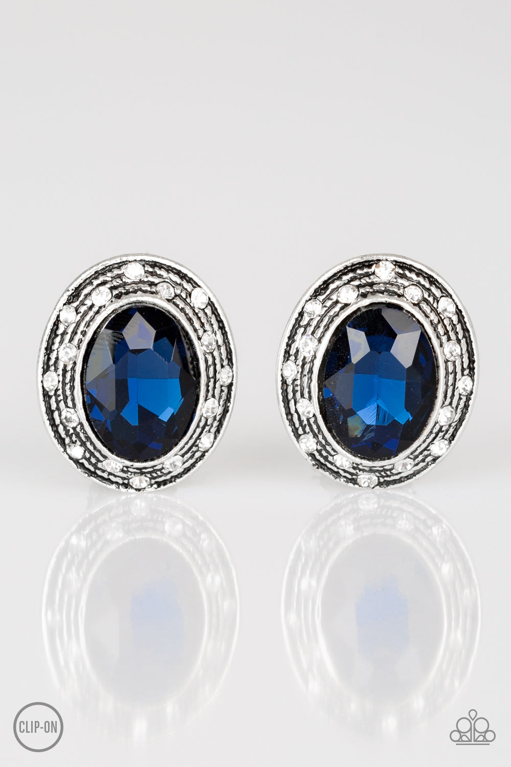 Paparazzi Earrings - East Side Etiquette - Blue