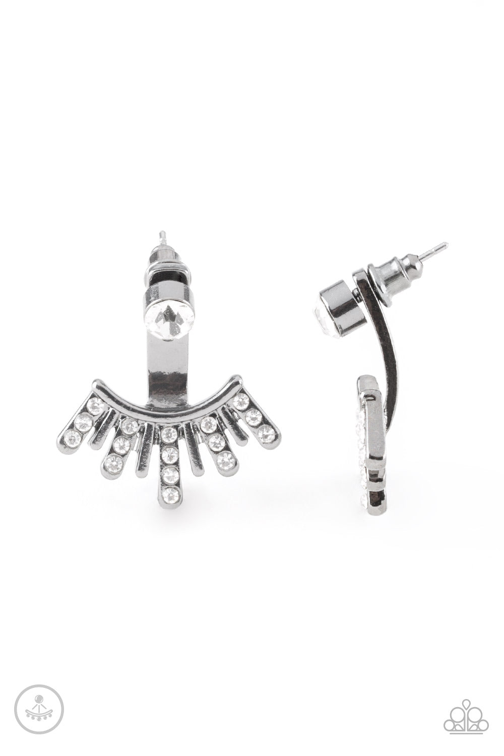 Paparazzi earring - Diva Dynamite - Black