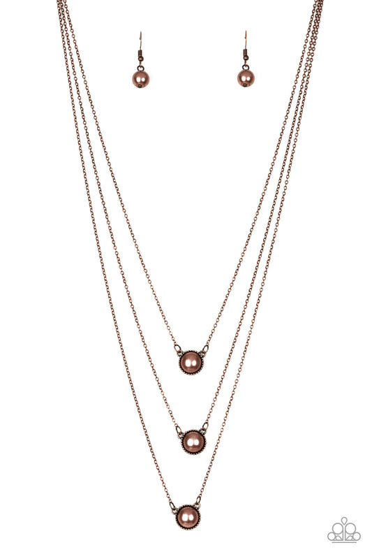 Paparazzi Necklaces - A Love For Luster - Copper