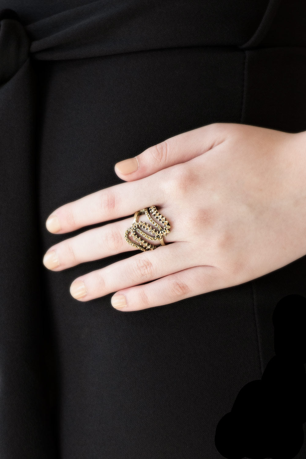 Paparazzi Rings - Make Waves - Brass - R336