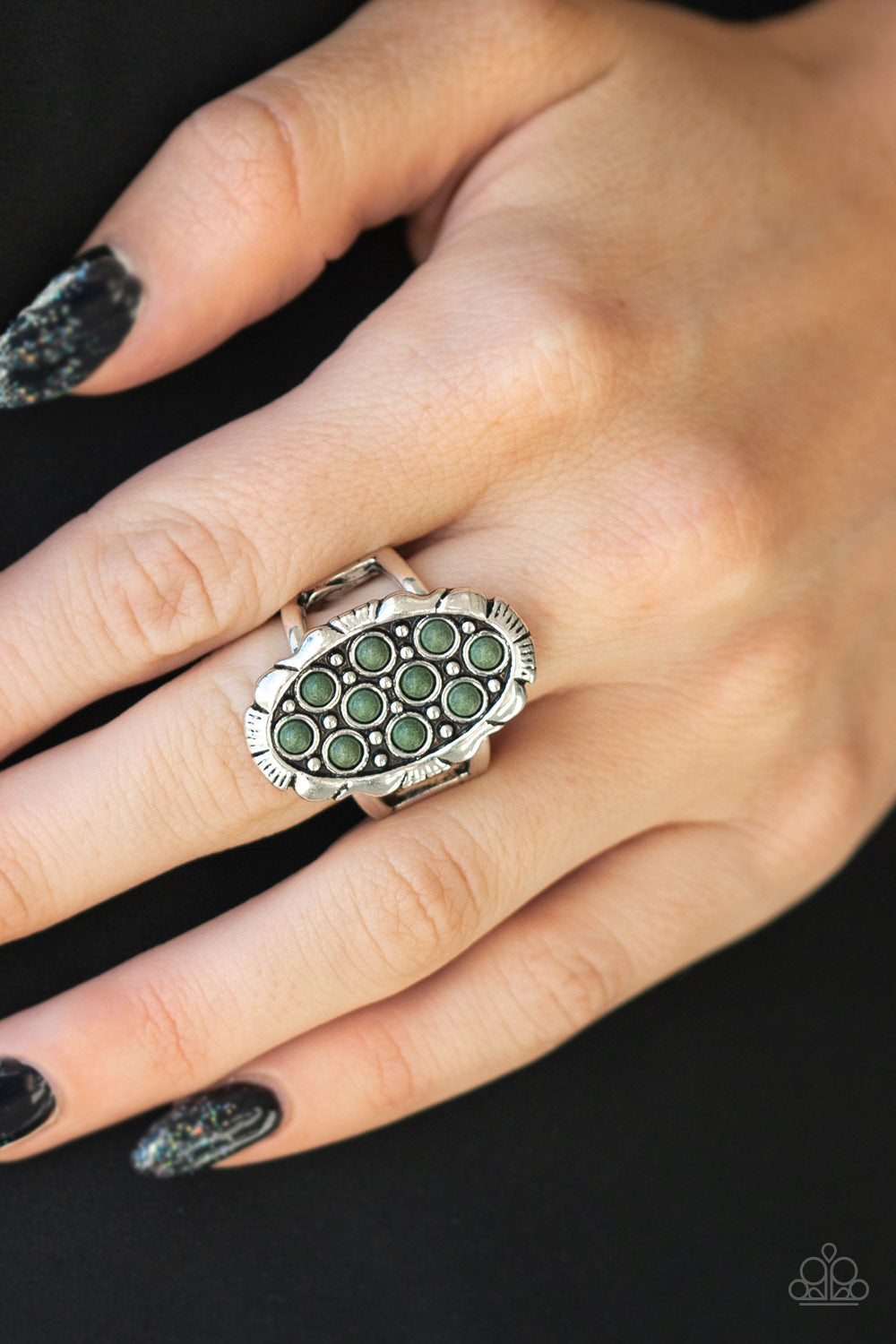 Paparazzi Rings - Cactus Garden - Green