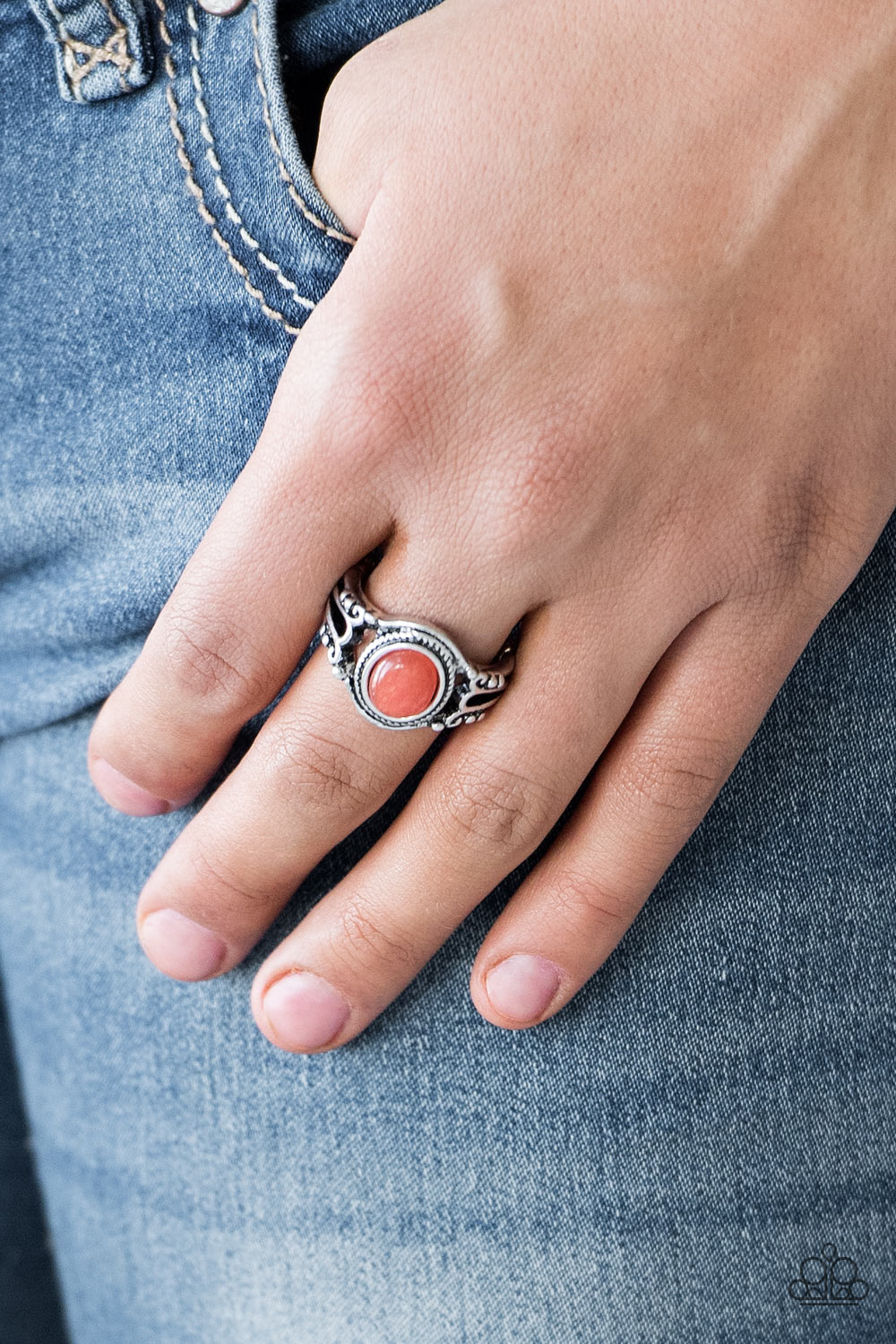 Paparazzi Rings - Peacefully Peaceful - Orange