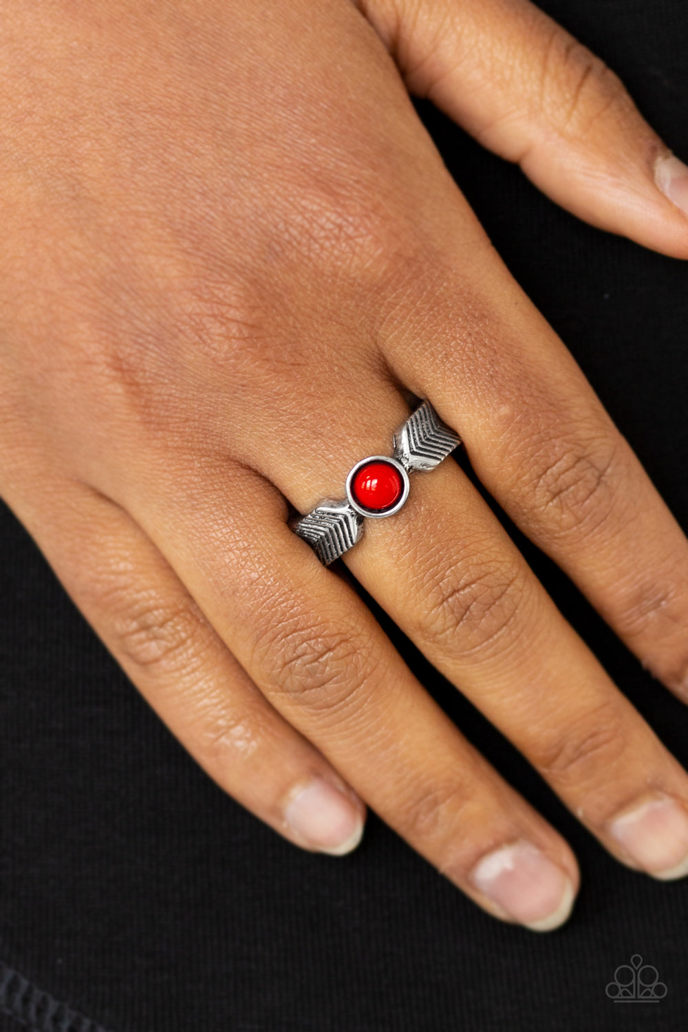 Paparazzi Rings - Awesomely Arrow Dynamic - Red