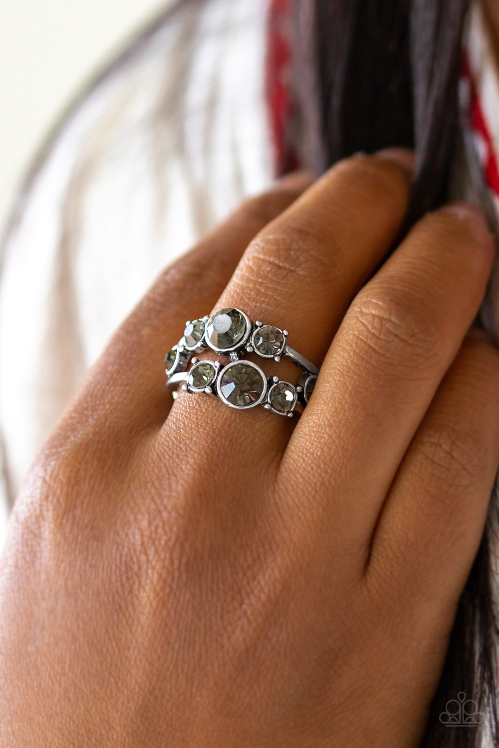 Paparazzi ring - Interstellar Fashion - Silver