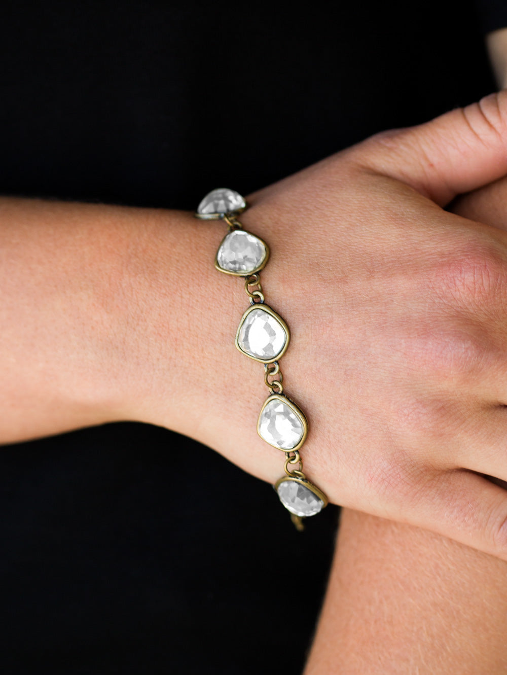Paparazzi Bracelets - Perfect Imperfection - Brass
