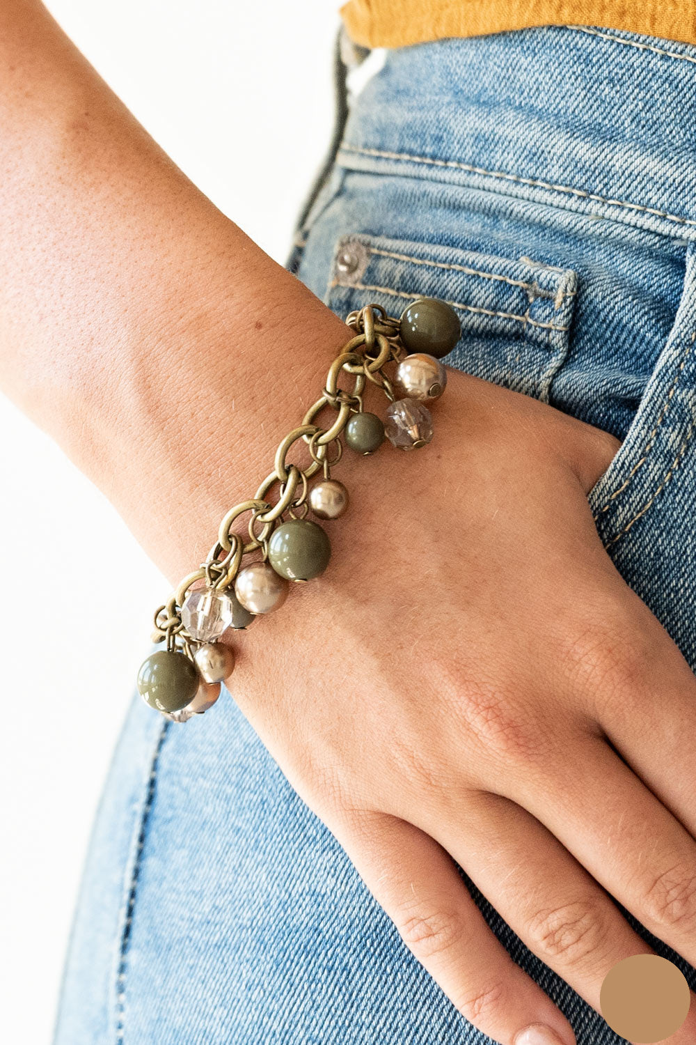 Paparazzi Bracelets - Grit and Glamour - Green