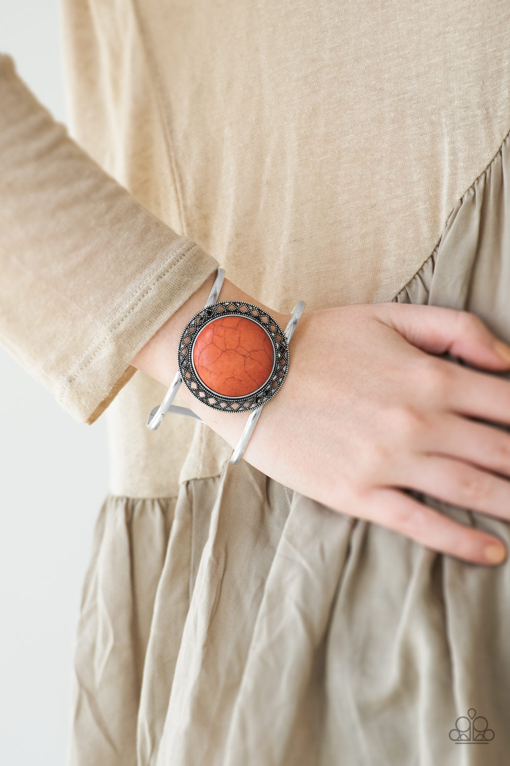 Paparazzi Bracelets - RODEO Rage - Orange