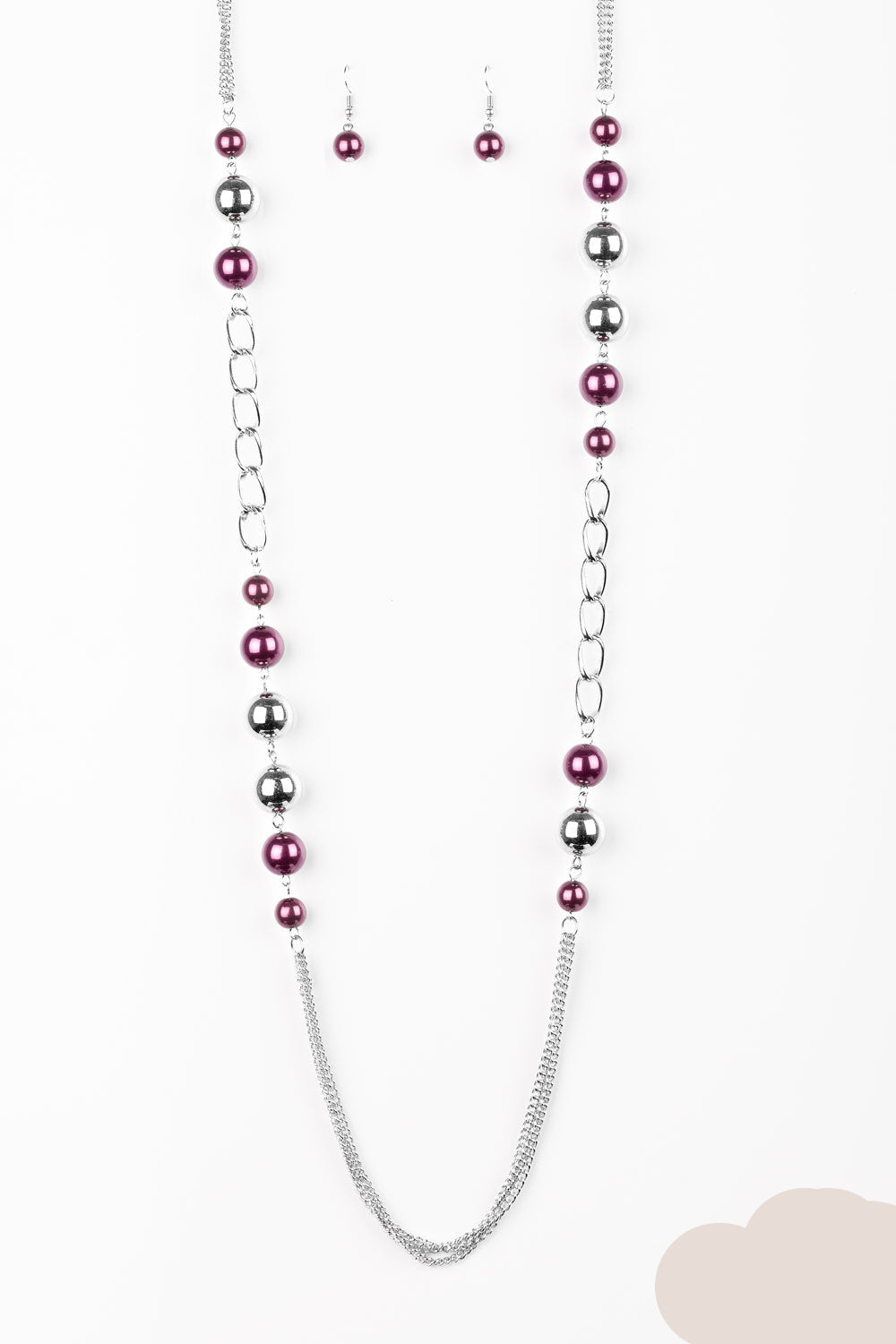 Paparazzi Necklaces - Uptown Talker - Purple