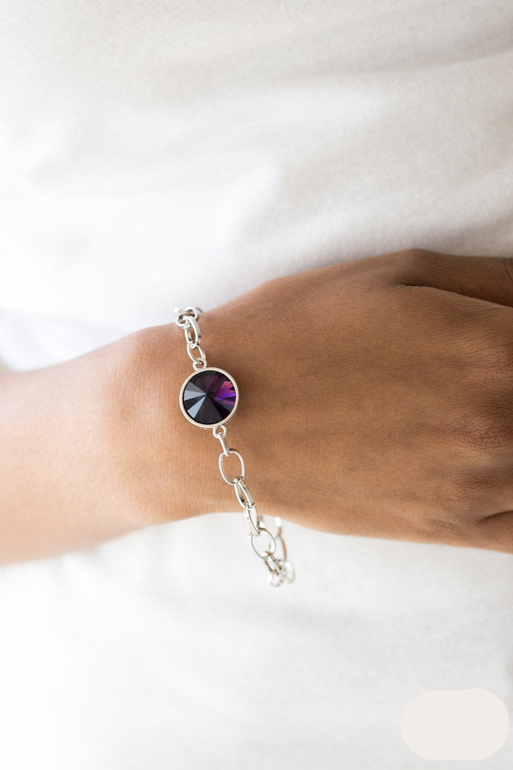 Paparazzi Bracelets - All Aglitter - Purple