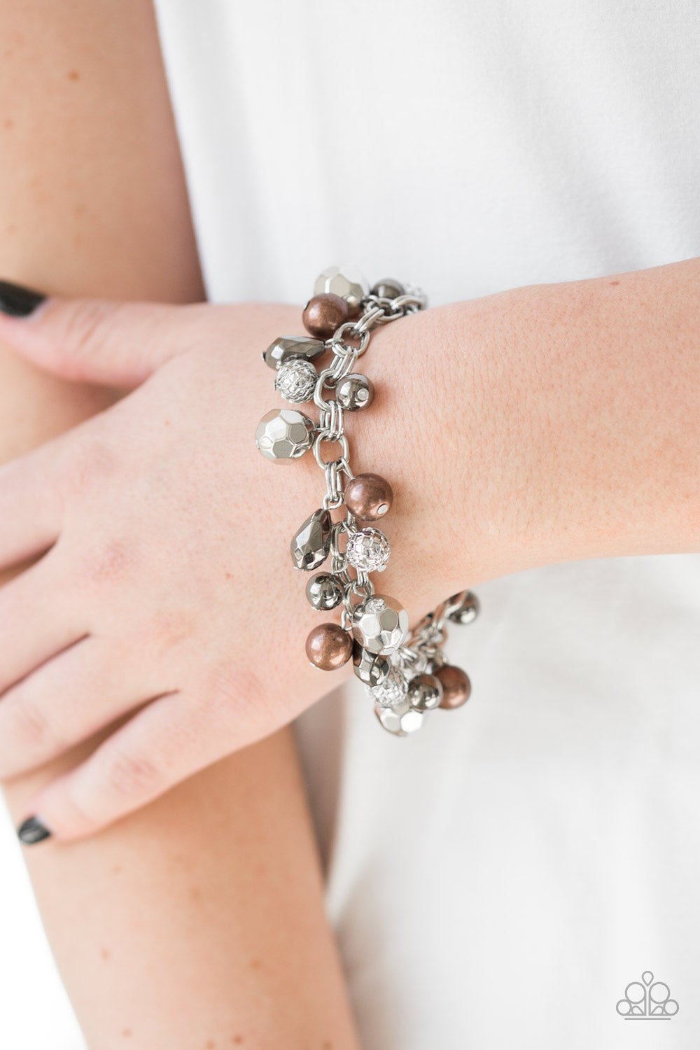 Paparazzi Bracelets - Invest In This - Silver