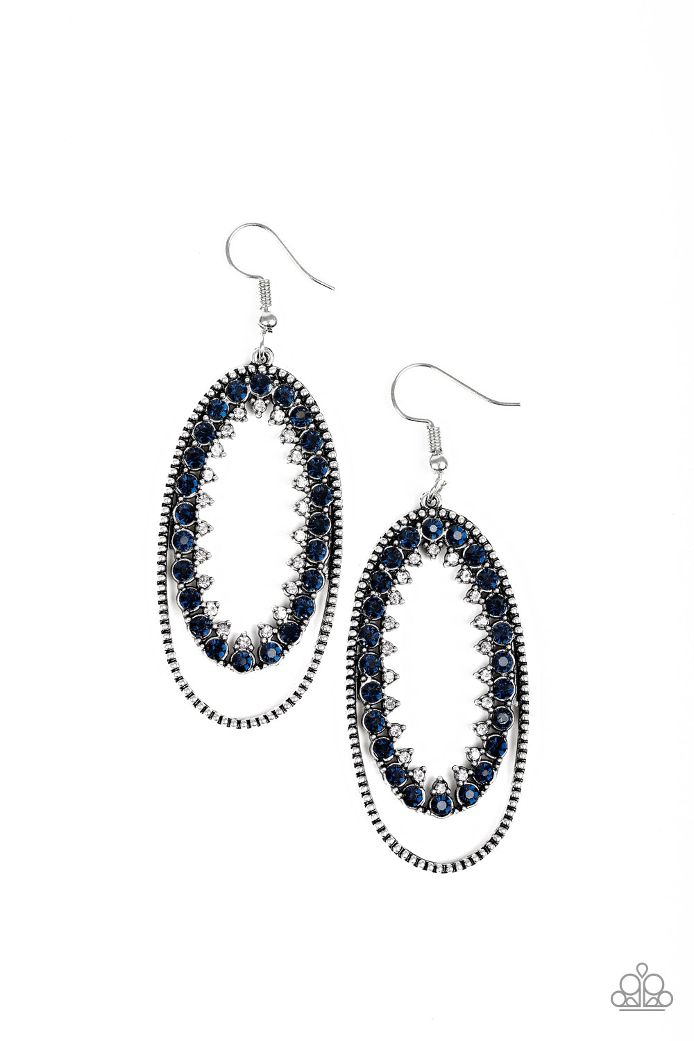 Paparazzi earring - Marry Into Money - Blue