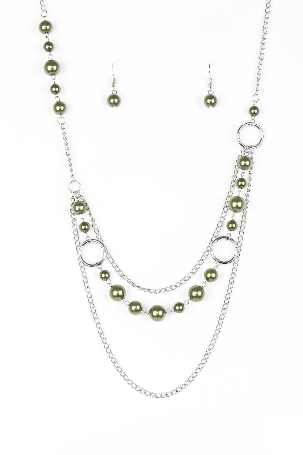 Paparazzi Necklaces - Party Dress Princess - Green