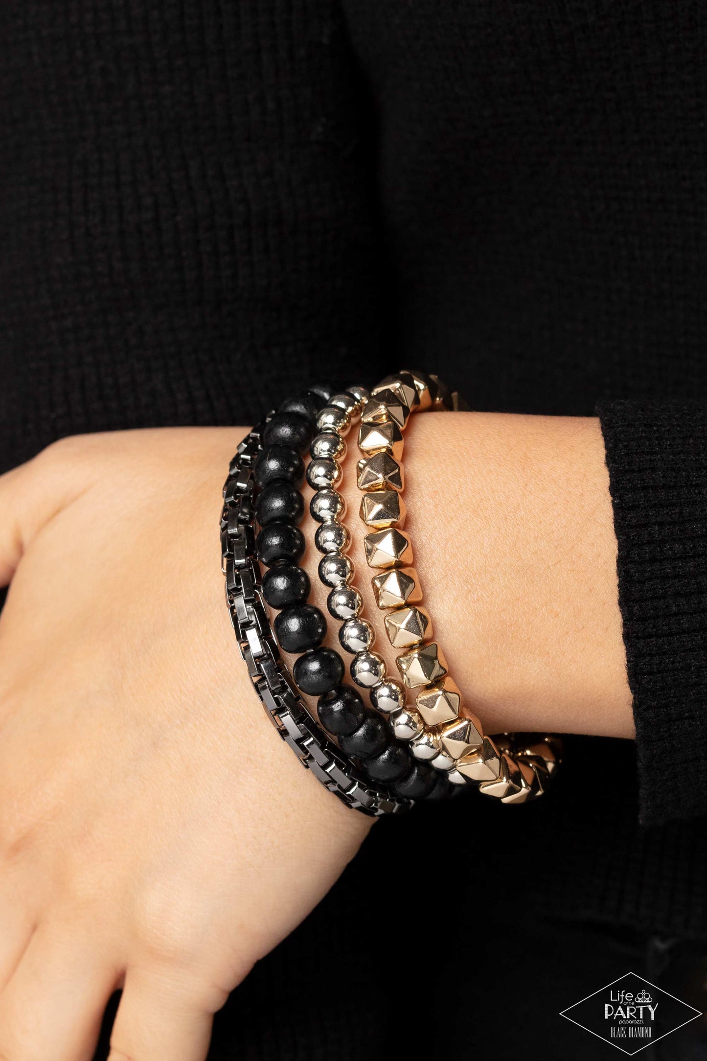 Paparazzi Bracelets - Retro Rocker - Multi