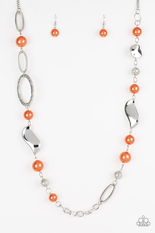 Paparazzi Necklaces - All About Me - Orange