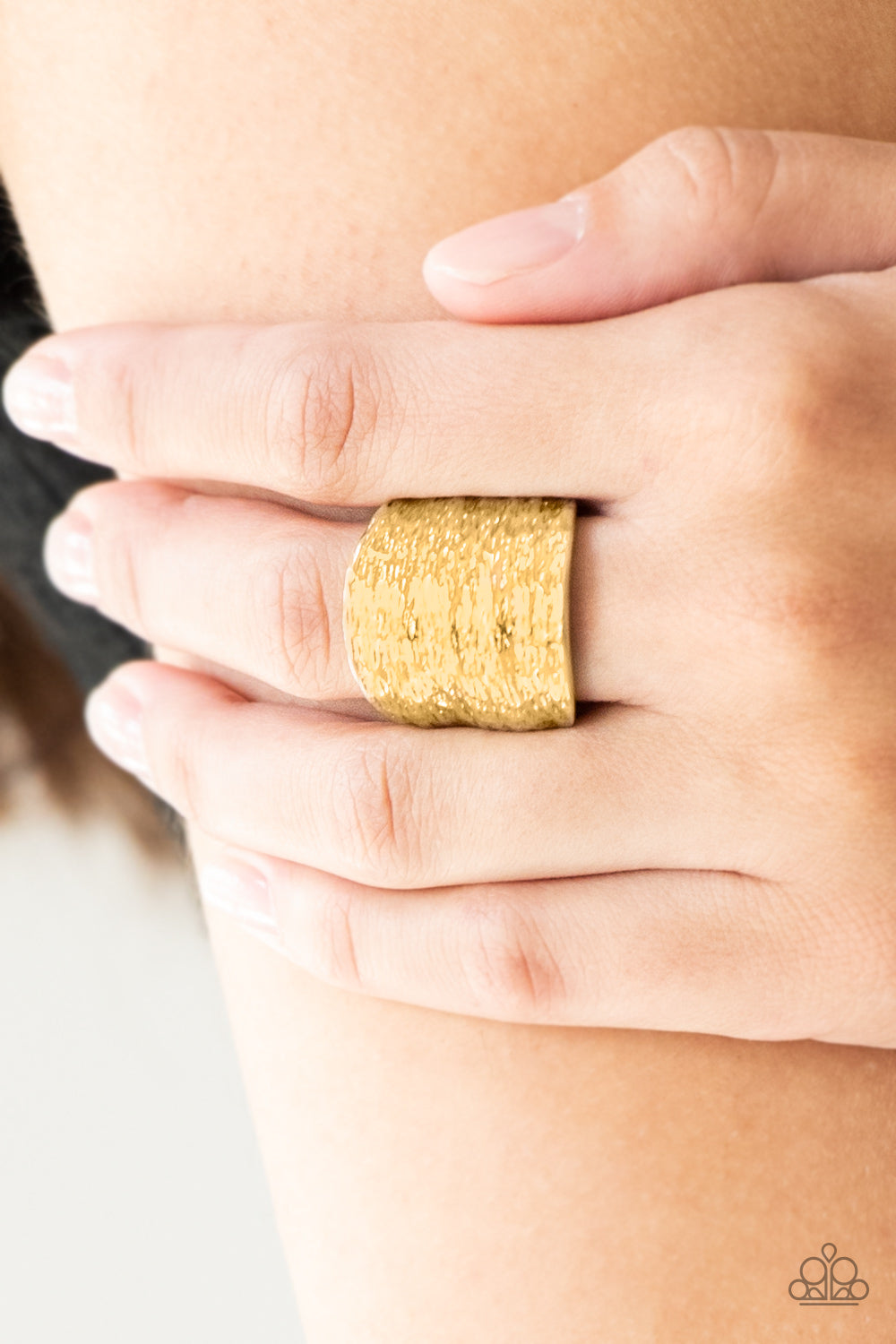 Paparazzi Rings - Paleo Patterns - Gold