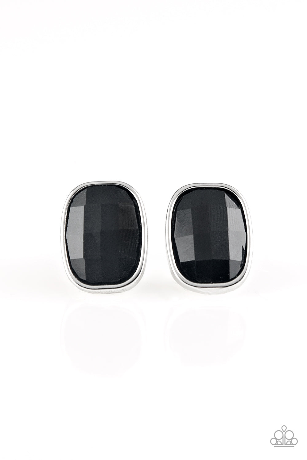 Paparazzi earring - Incredibly Iconic - Black