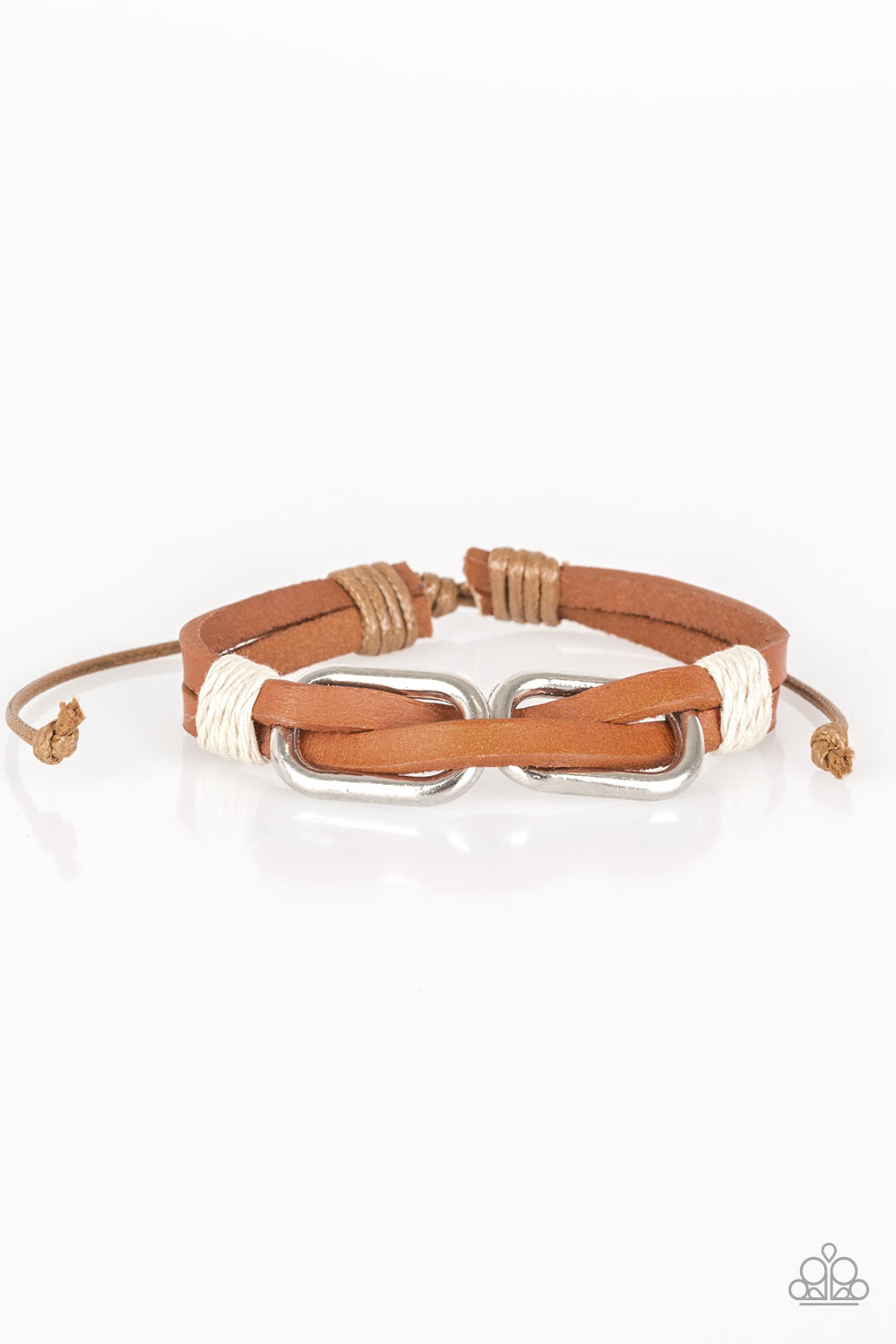 Paparazzi Urban bracelet - MOUNTAINEER Time Zone - White