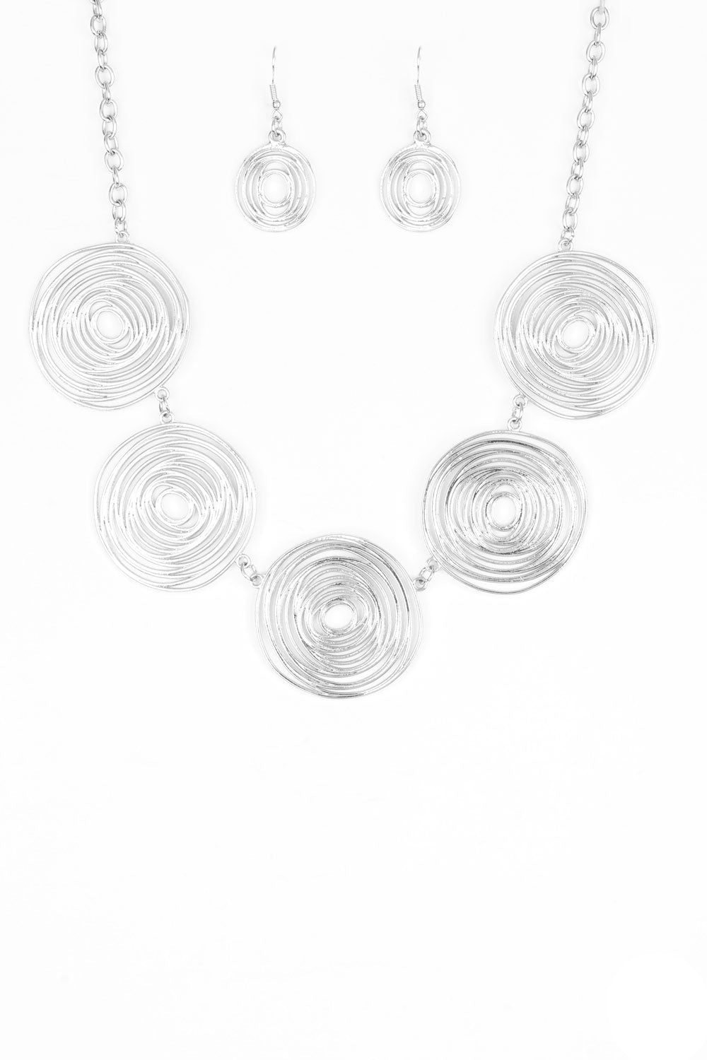 Paparazzi Necklaces - SOL-Mates - Silver