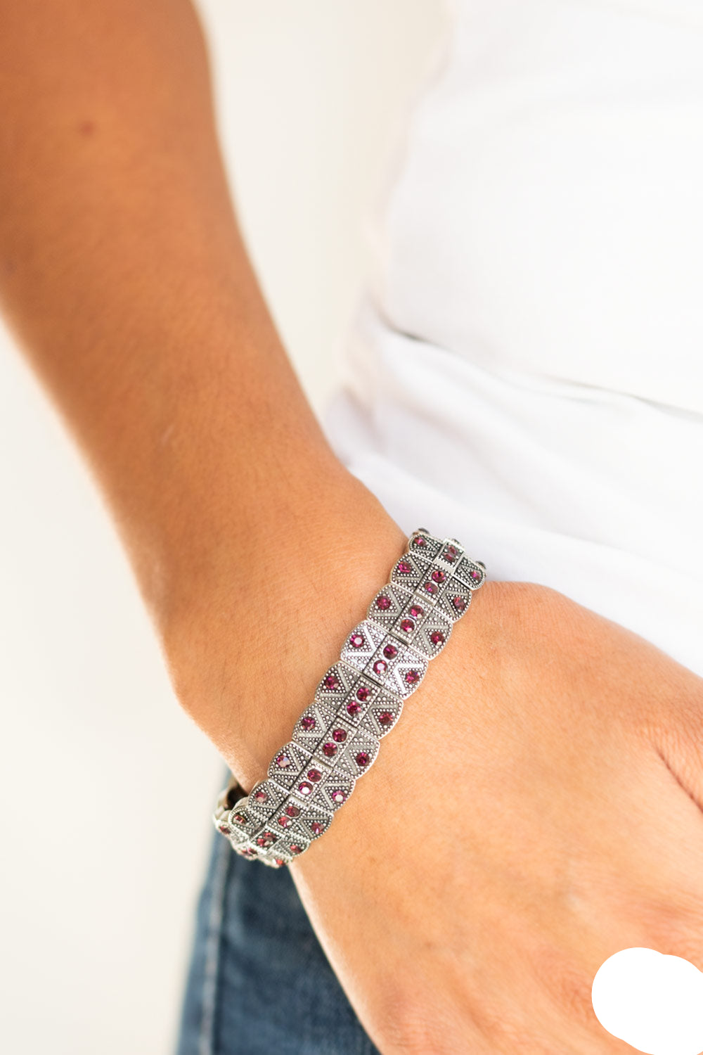 Paparazzi bracelets - Modern Magnificence - Purple
