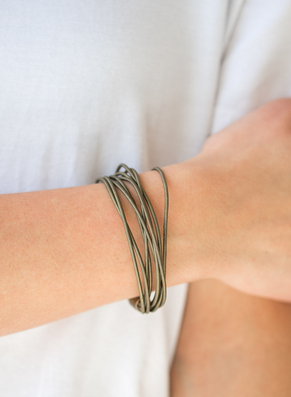 Paparazzi Bracelets - Mainstream Maverick - Brass