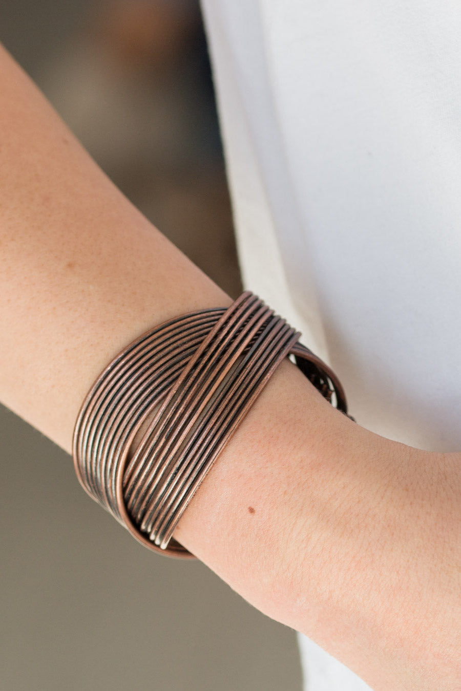 Paparazzi Bracelets - Urban Glam - Copper