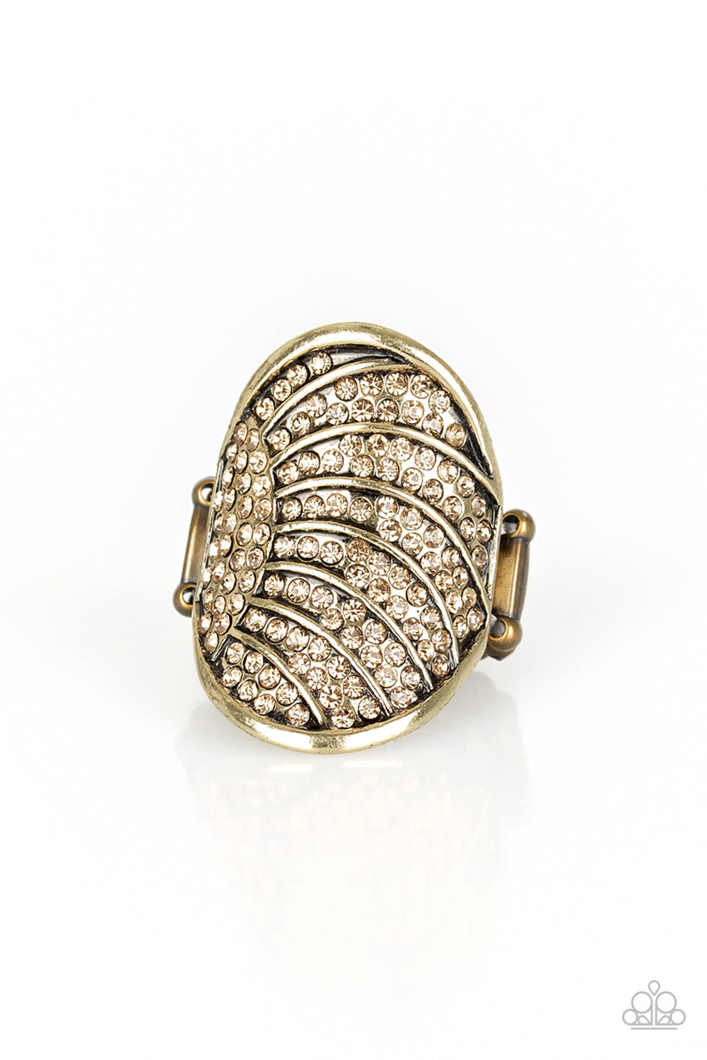 Paparazzi ring - Dazzle Daze - Brass