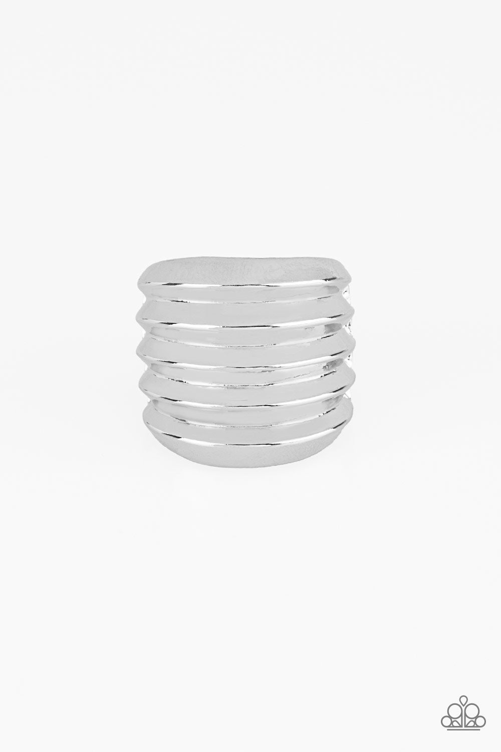 Paparazzi ring - Hit Em Where It Hurts - Silver