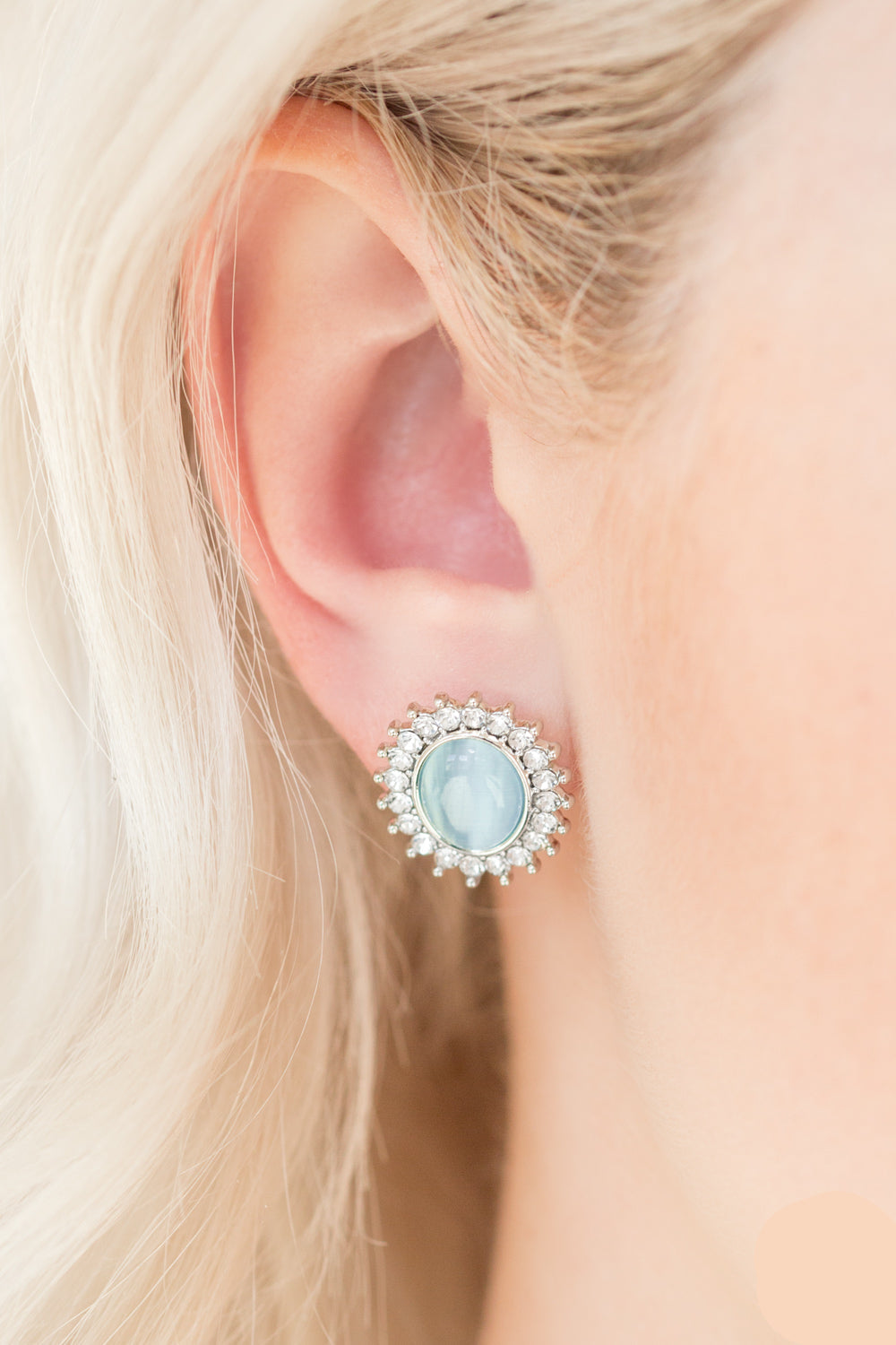 Paparazzi Earrings - Hey There, Gorgeous - Blue