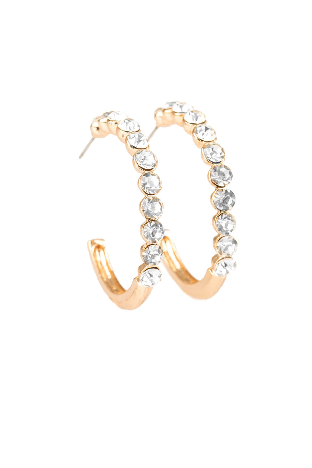 Paparazzi Earrings - My Kind Of Shine - Gold