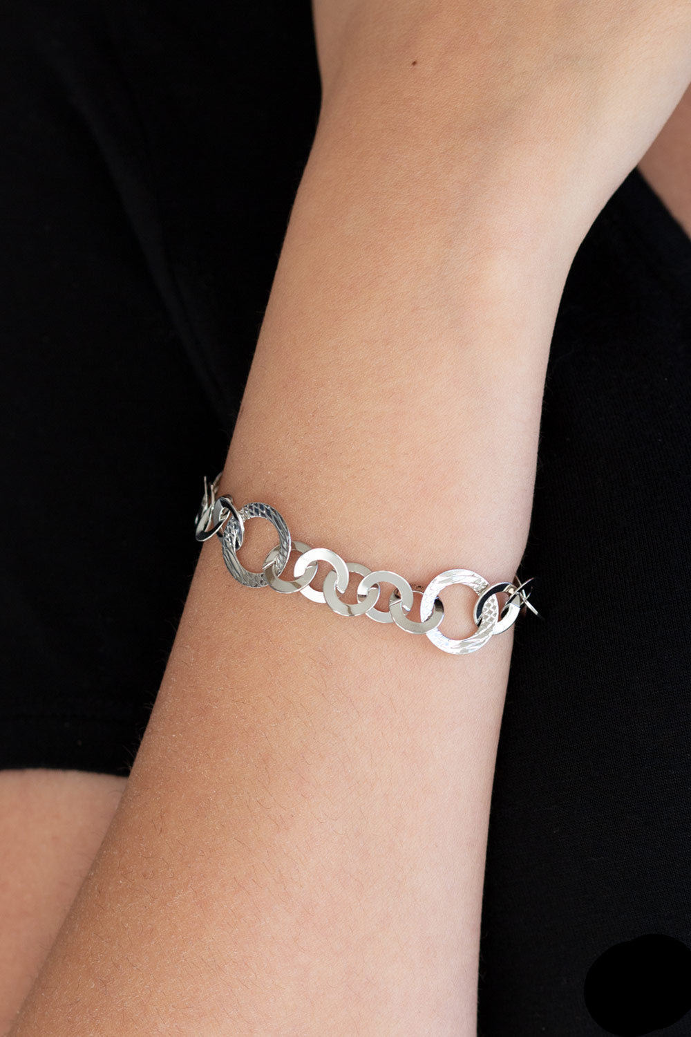 Paparazzi Bracelets - Modern Movement - Silver