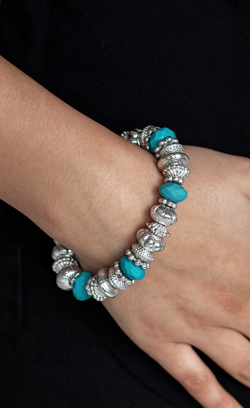 Paparazzi Bracelets - Live Life To The COLOR-fullest - Blue