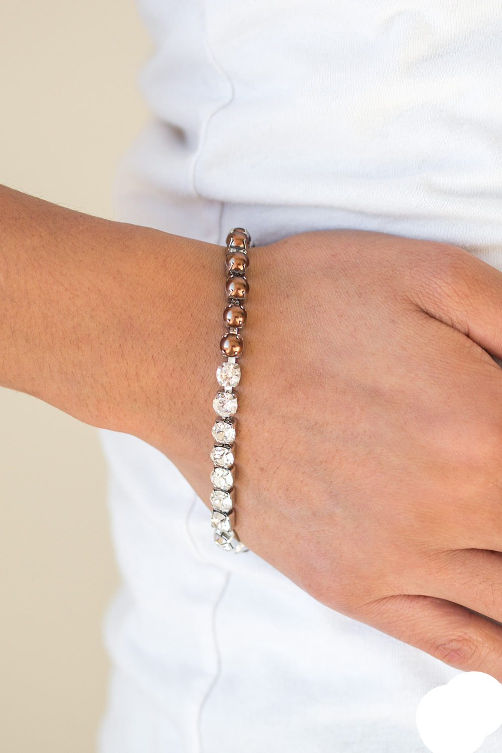Paparazzi Bracelets - Out Like A SOCIALITE - Brown