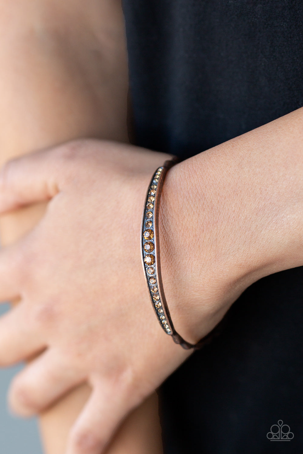 Paparazzi Bracelets - Just SPARKLE and Wave - Copper