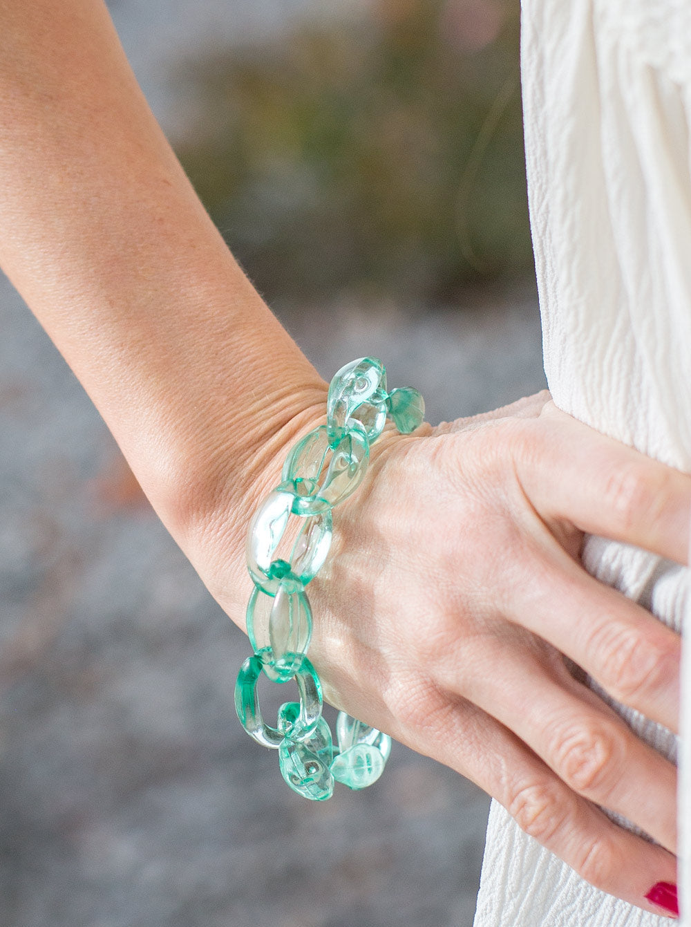 Paparazzi Bracelets - Ice Ice Baby - Green