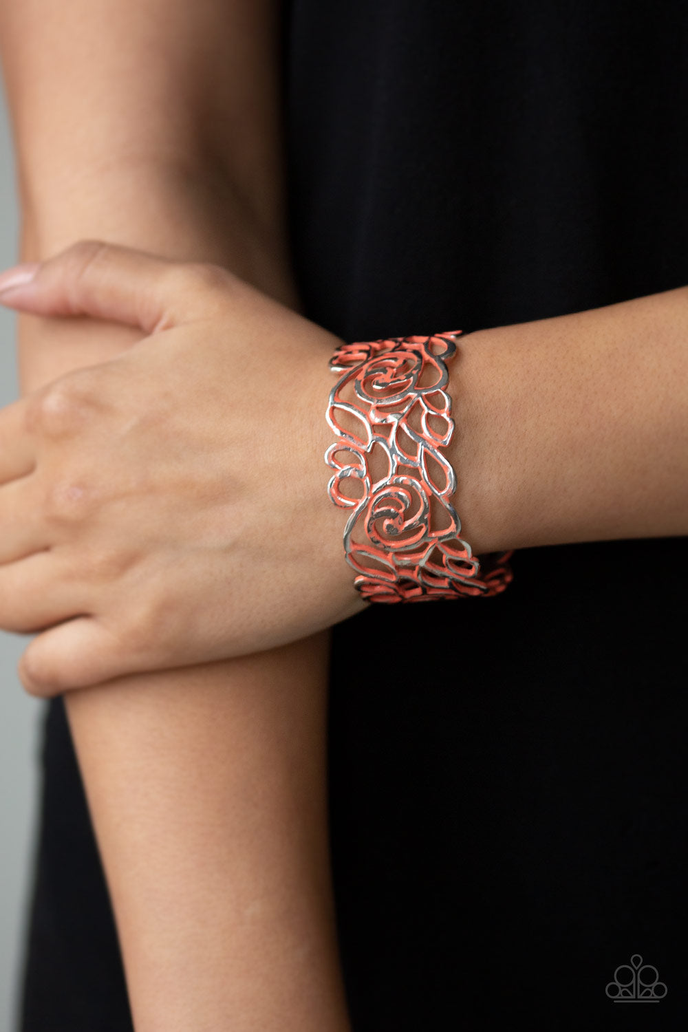 Paparazzi Bracelets - Victorian Gardens - Orange