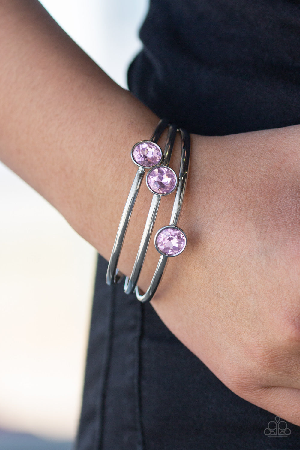 Paparazzi Bracelets - Be All You Can Bedazzle - Pink