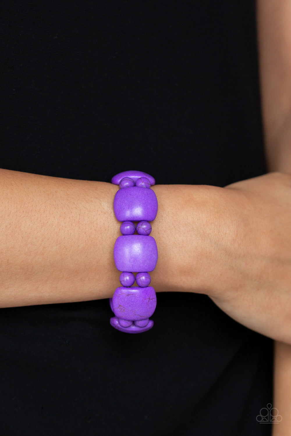 Paparazzi Bracelets - Dont Be So NOMADIC! - Purple