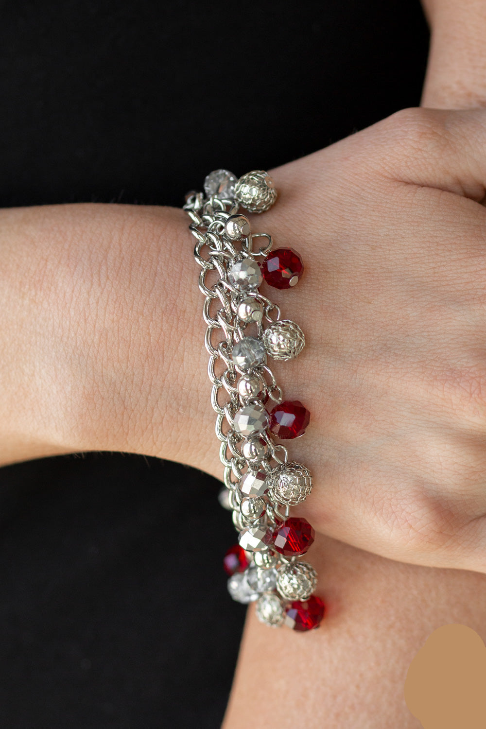 Paparazzi Bracelets - The Party Planner - Red